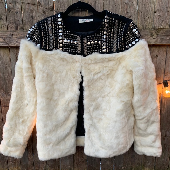 Vintage Jackets & Blazers - VTG Fur Jacket